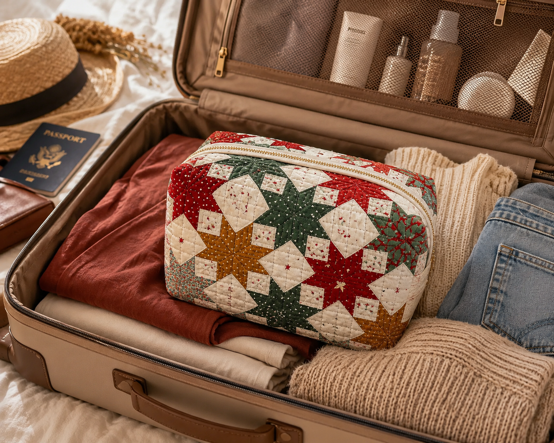 Barnstar Bliss Quilted Makeup Bag NCU0PT9278