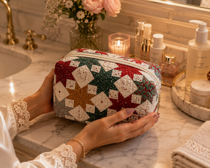 Barnstar Bliss Quilted Makeup Bag NCU0PT9278