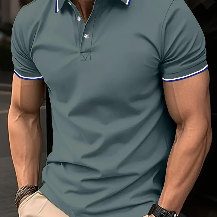 Clifton | Classic Short-Sleeved Polo Shirt for Men
