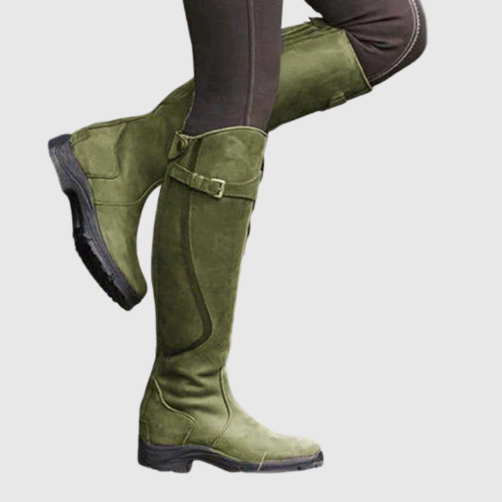 DELYRA | ORTHOPEDIC LEATHER BOOTS
