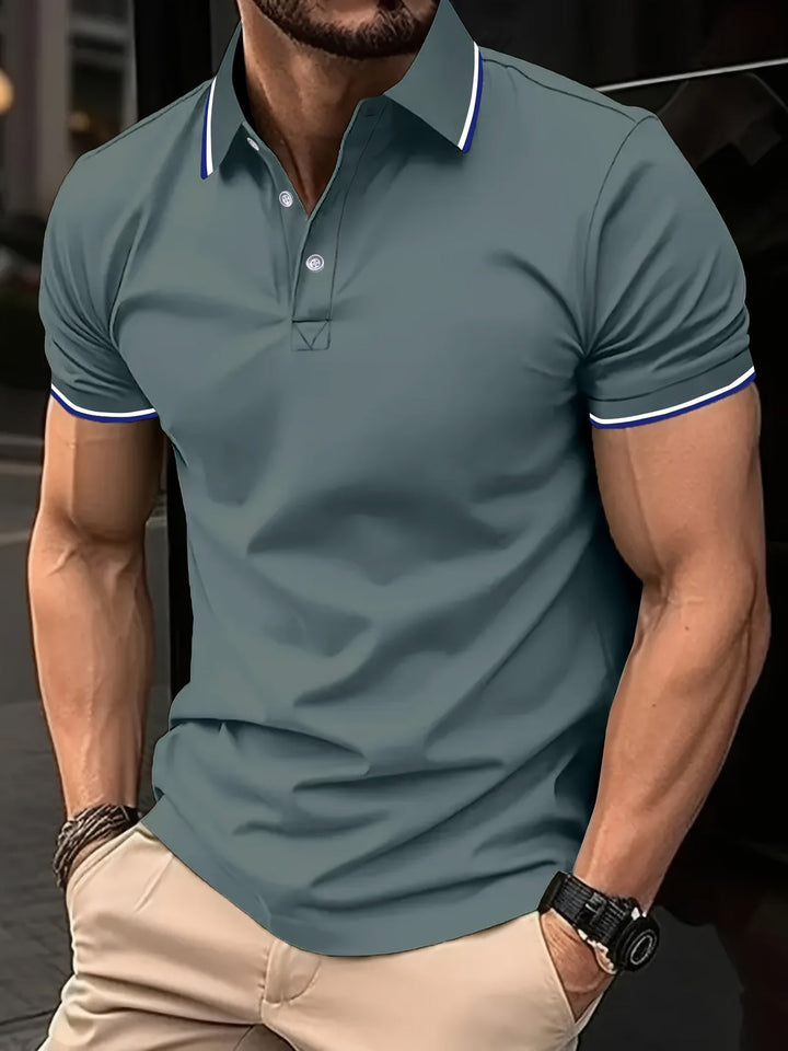 Clifton | Classic Short-Sleeved Polo Shirt for Men