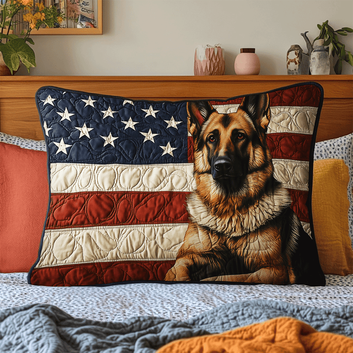 American Shepherd Quilted Bedding Pillow Case NCU0DV4974