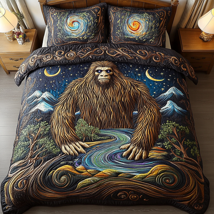 Bigfoot Quilted Bedding Set NCU0VT104