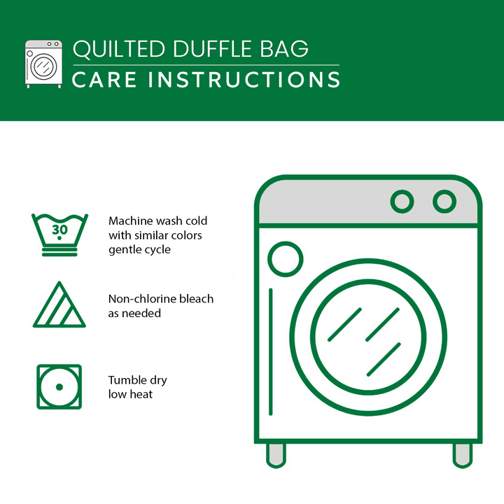 Turtle Fiesta Quilted Duffle Bag NCU0NT10031