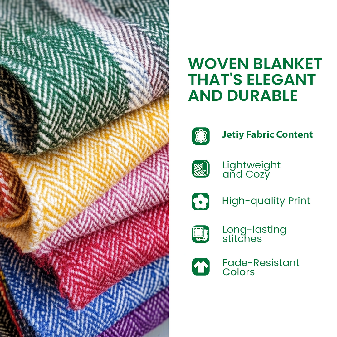 Spellbound Stacks Woven Sofa Blanket NCU0DV3880