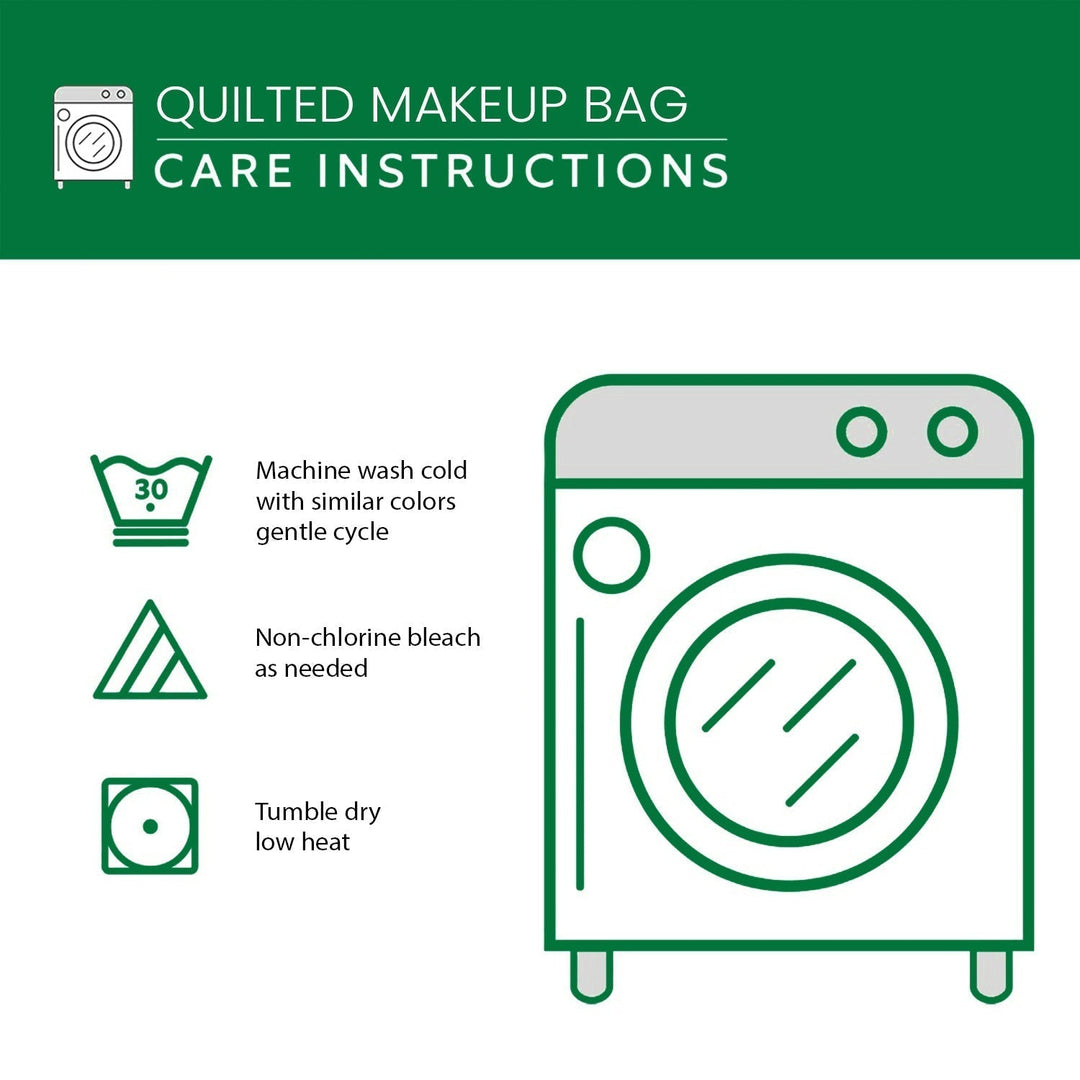 Holly Bloom Quilted Makeup Bag NCU0PT9190