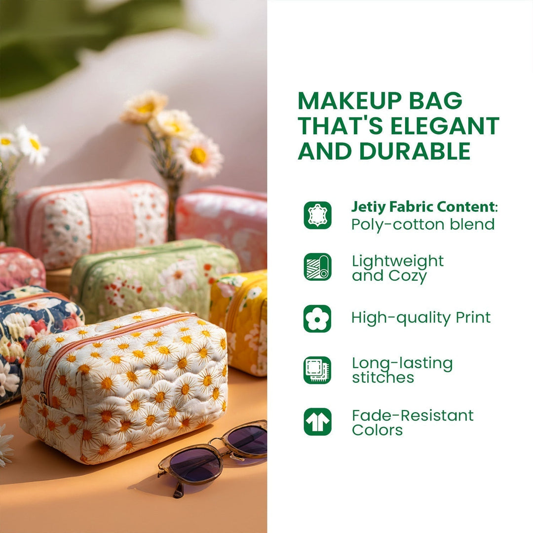 Sacred Growth Quilted Makeup Bag NCU0DV7887