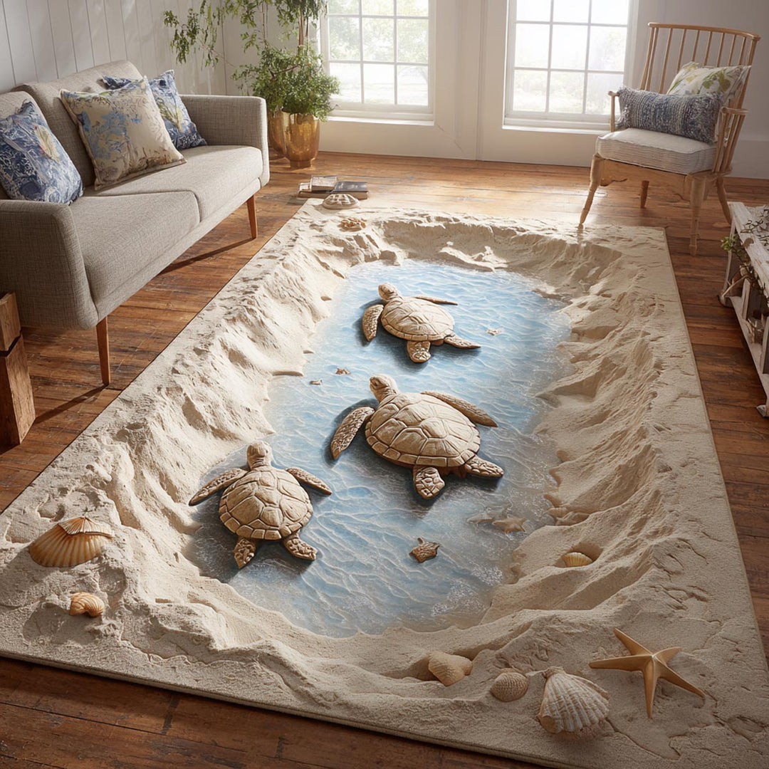 Coastal Calm Area Rug NCU0DV9492