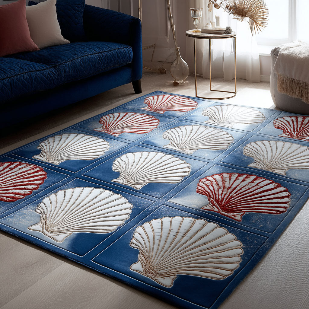 Coastal Shells Area Rug NCU0TD2193