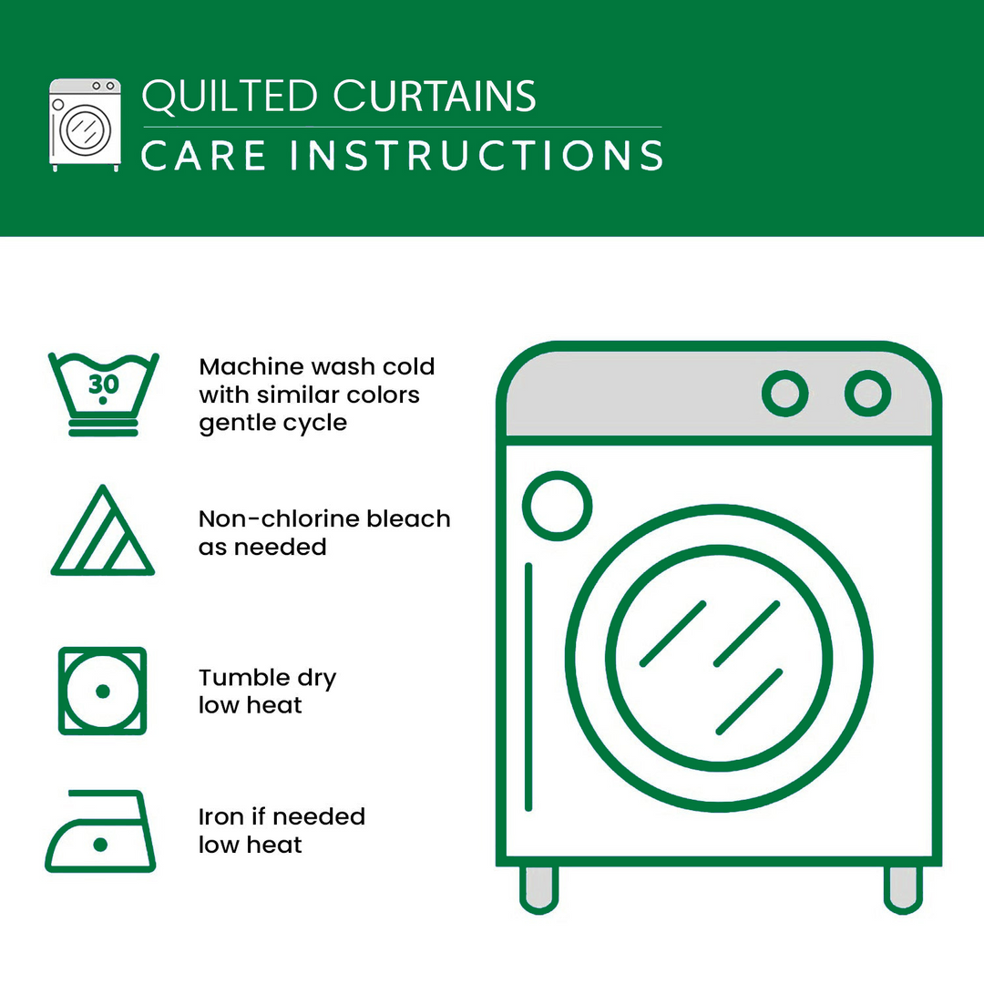 Cactus Valley Quilted Curtains NCU0DK10954