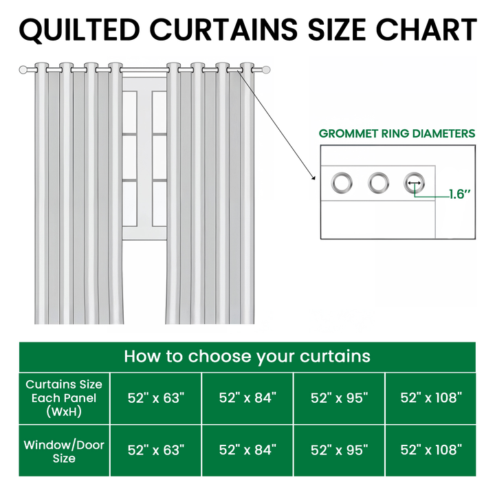 Star Spangled Quilted Curtains NCU0XD2313
