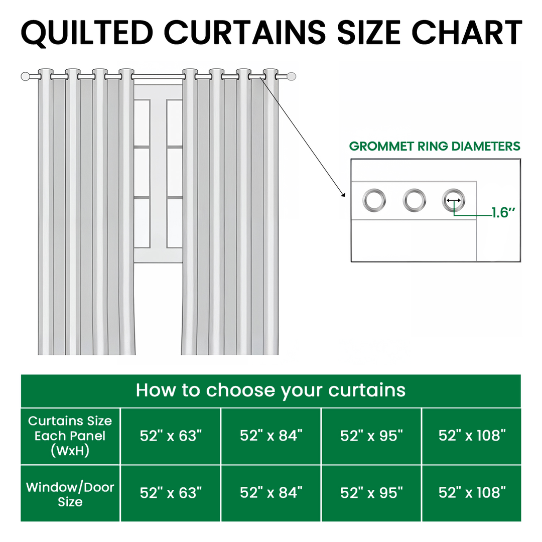 Groovy Van Sunset Quilted Curtains NCU0TD1496