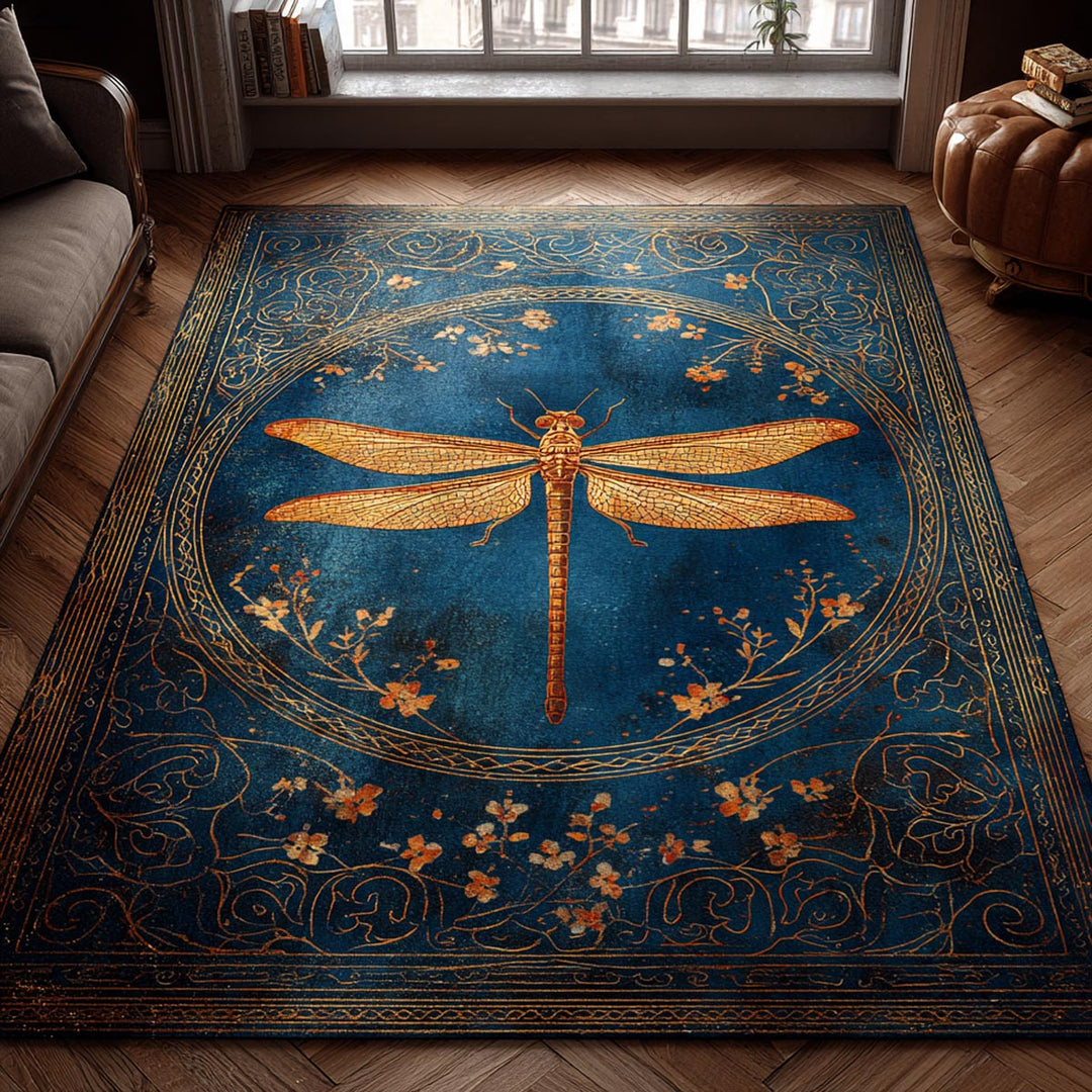 Dragonfly Glow Area Rug NCU0DV9225