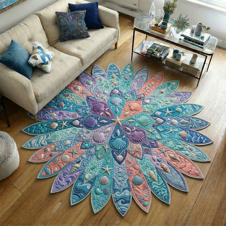 Infinite Spiral Custom Shape Area Rug NCU0PT11668