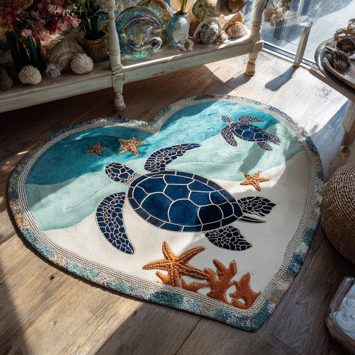 Island Calm Custom Shape Area Rug NCU0DV9616