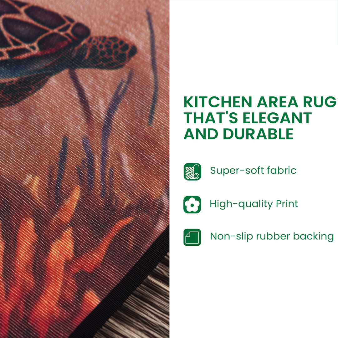 Chicken Spring Kitchen Area Rug NCU0DK11803