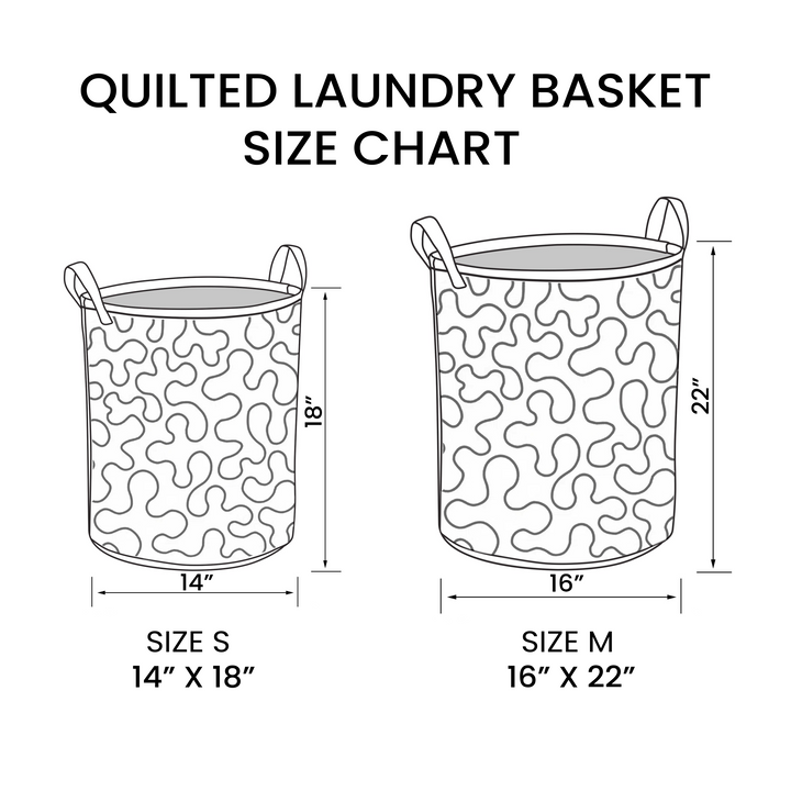 Wisteria Winds Quilted Laundry Basket NCU0PTT943