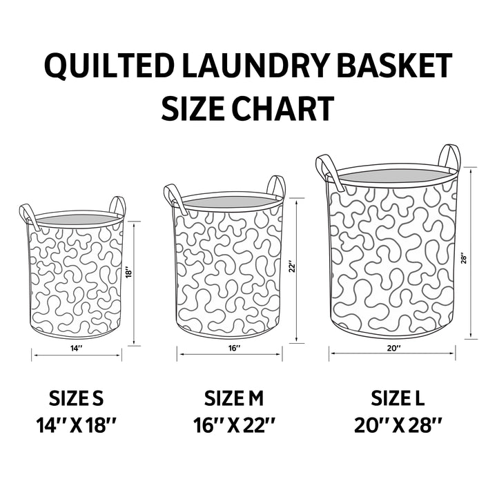 Bear Paw Path Quilted Laundry Basket NCU0NNT1210