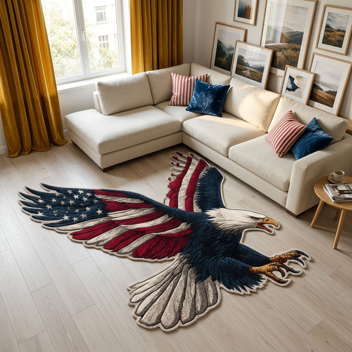Liberty Wings Custom Shape Area Rug NCU0DK12293