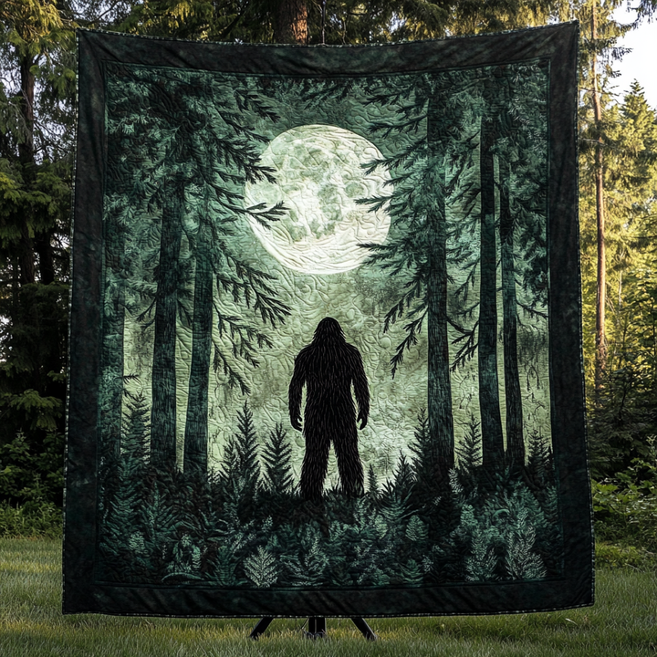 Mystic Bigfoot Quilted Blanket NCU0DK4037