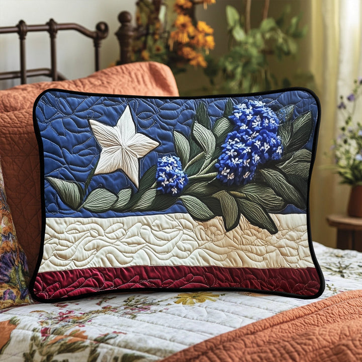 Elegant Blooms Quilted Bedding Pillow Case NCU0VH4598