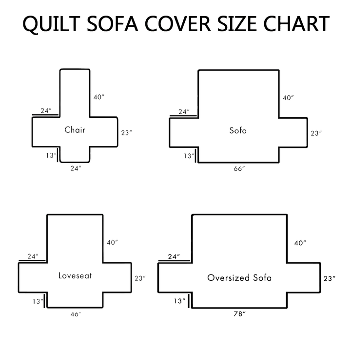 Mystic Bloom Quilted Sofa Cover NCU0TV778