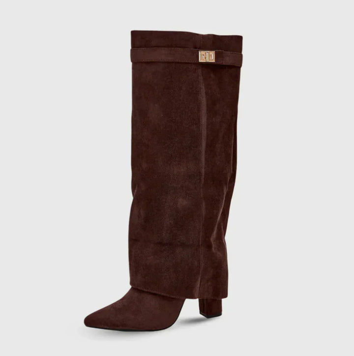SUEDORA™ | HIGH SUEDE BOOTS
