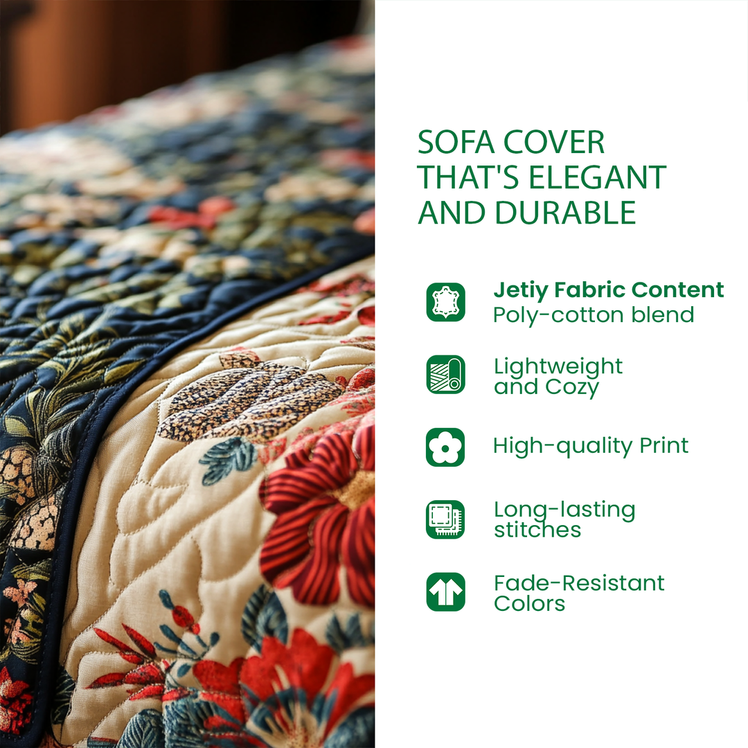 Texas Dust Quilted Sofa Cover NCU0NT10814