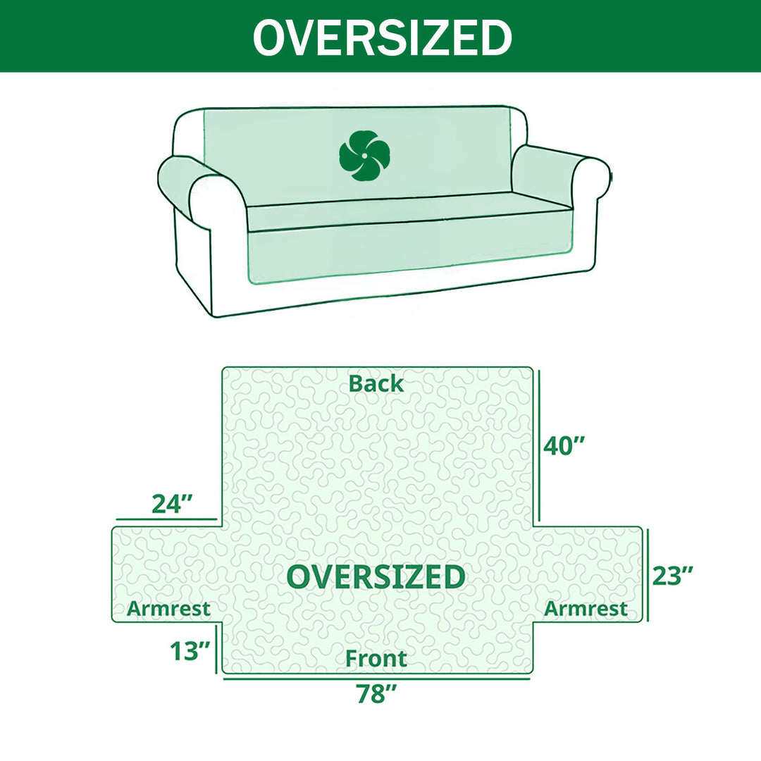 Soul Tree Quilted Sofa Cover NCU0TD2098