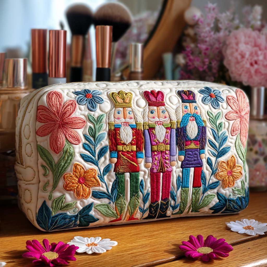 Sutton - Quilted Toiletry Bag - Nutcracker