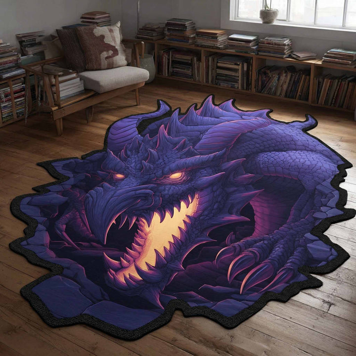 Void Fang Custom Shape Area Rug NCU0XD2701