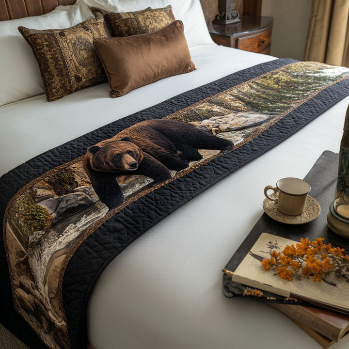 Wildwood Wanderer Quilted Bed Runner NCU0PT9799