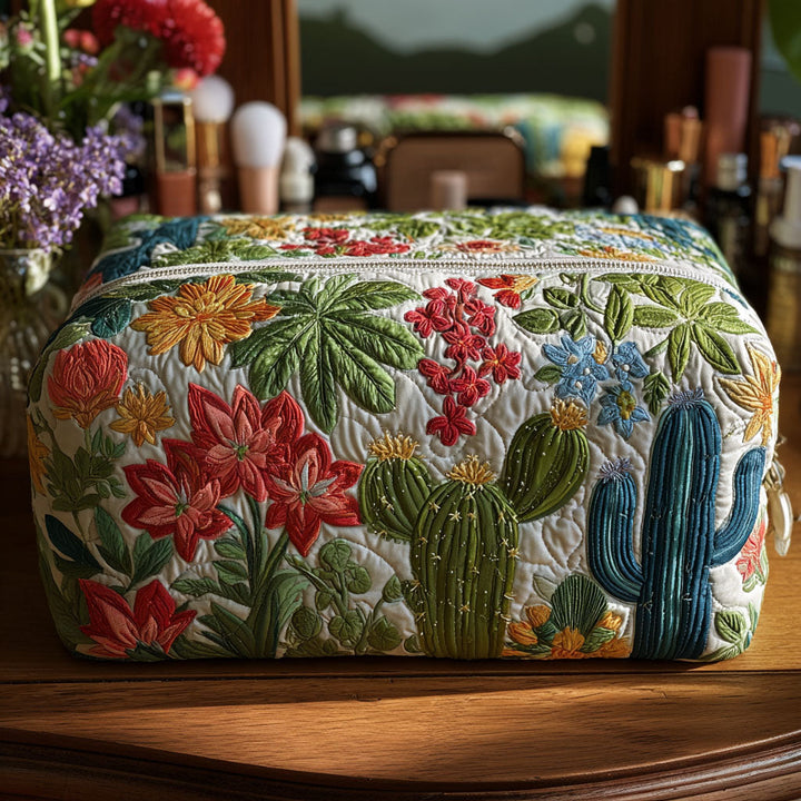 Willa - Quilted Toiletry Bag - Cute