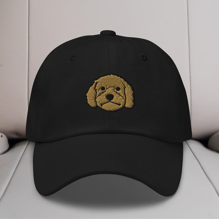 Cavapoo Head Embroidered Hat