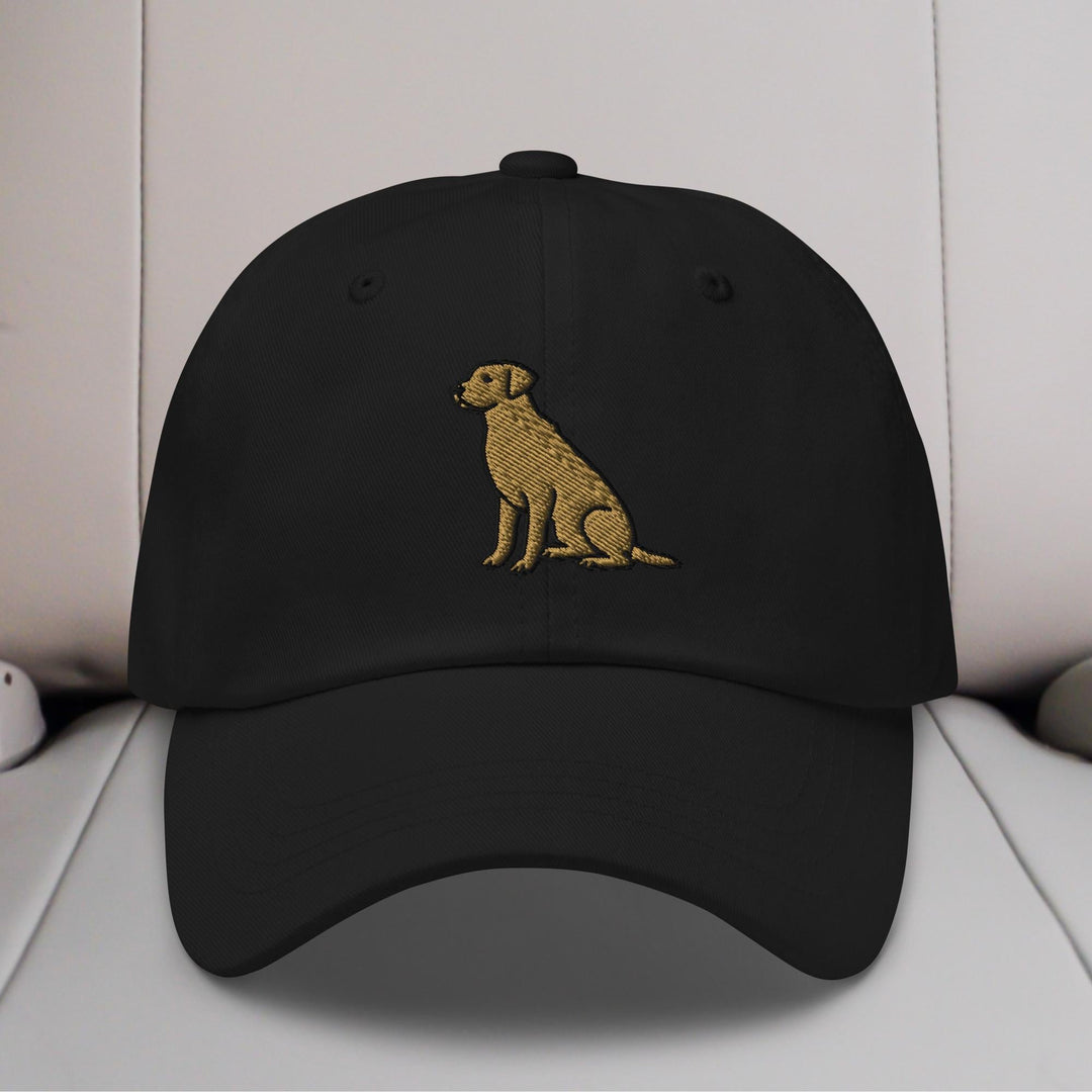 Labrador Retriever Sit Embroidered Hat