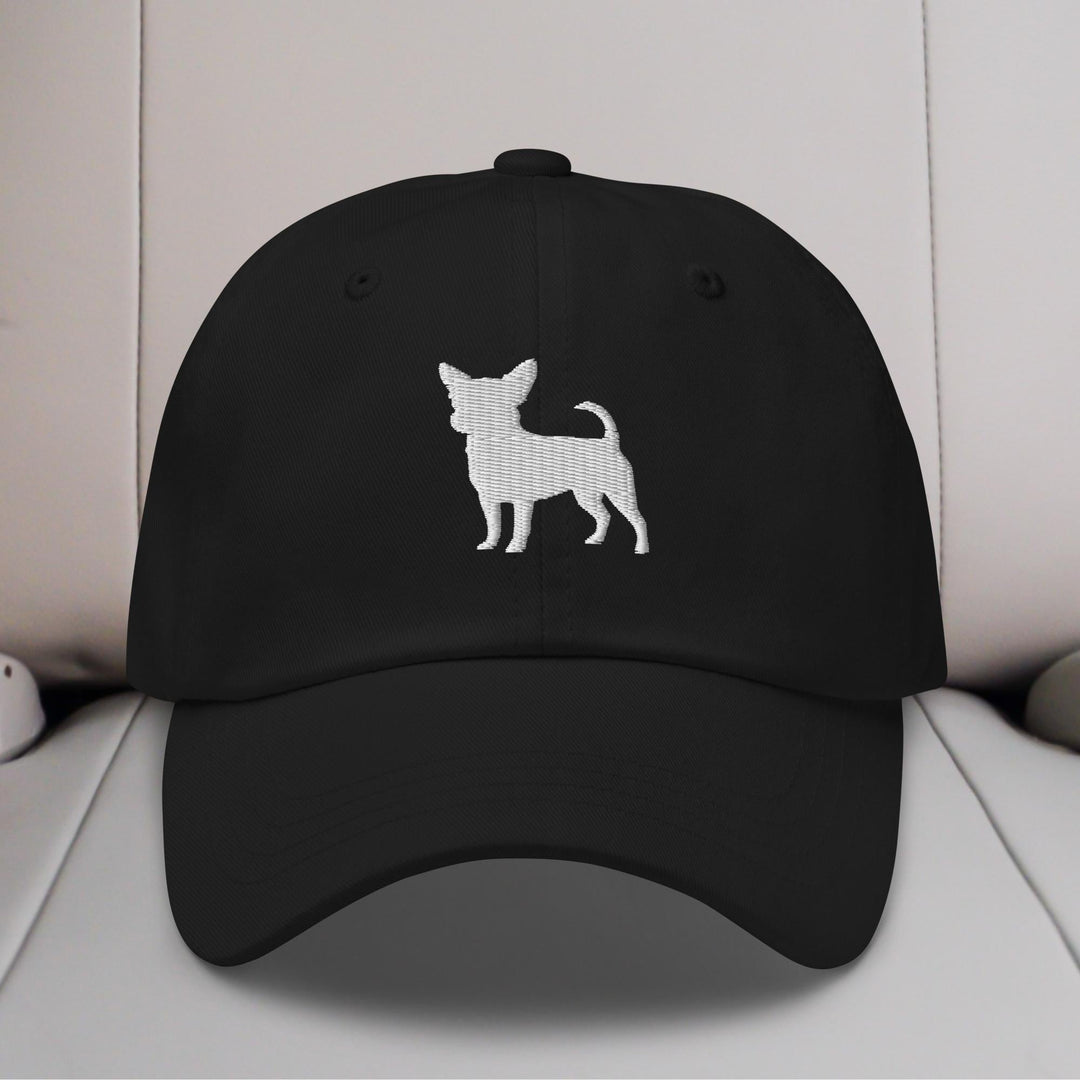 Chihuahua Silhouette Embroidered Hat