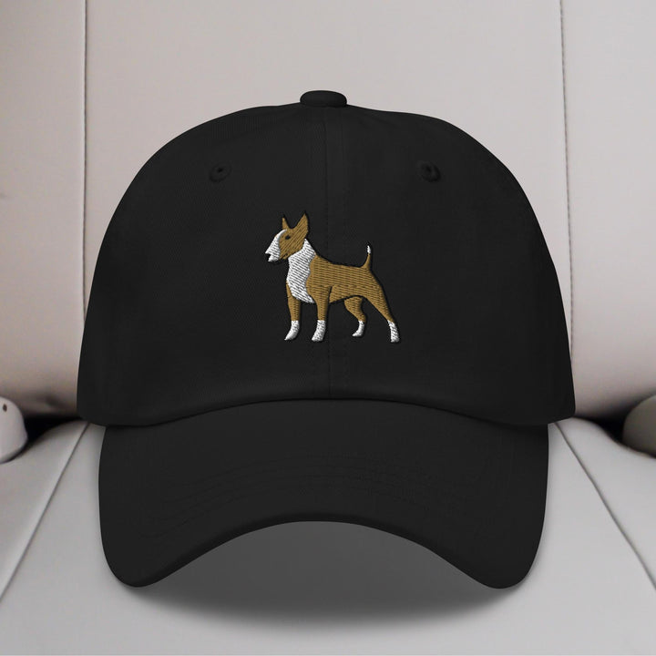 Bull Terrier (Fawn & White) Embroidered Hat