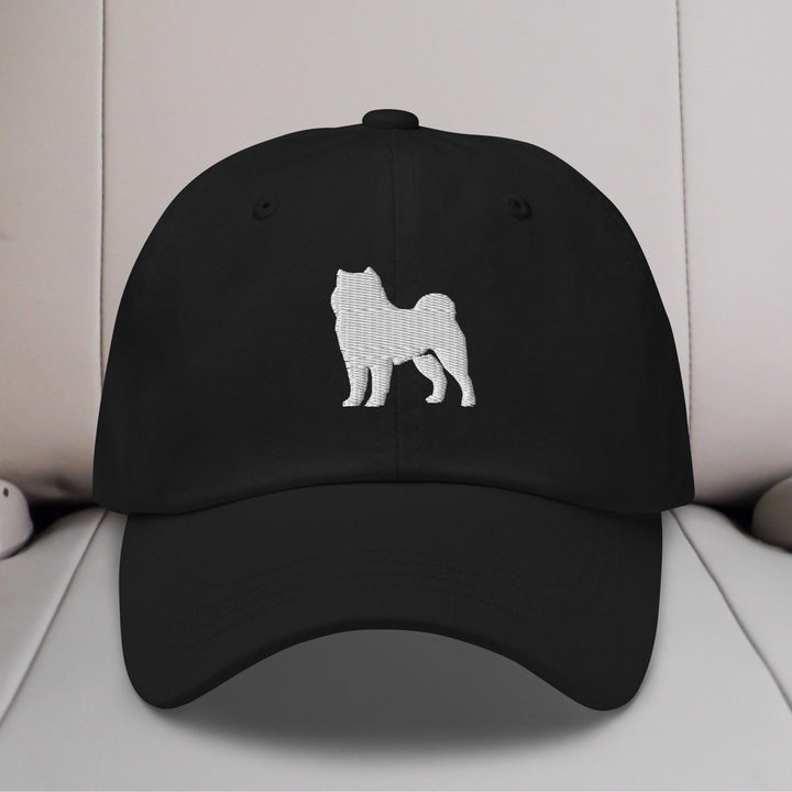 Akita Silhouette Embroidered Hat