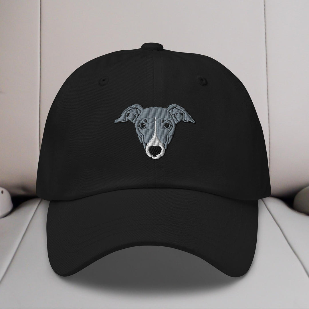 Italian Greyhound Head Embroidered Hat