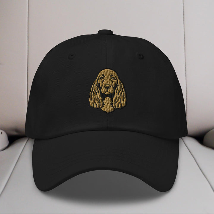 Field Spaniel Head Embroidered Hat