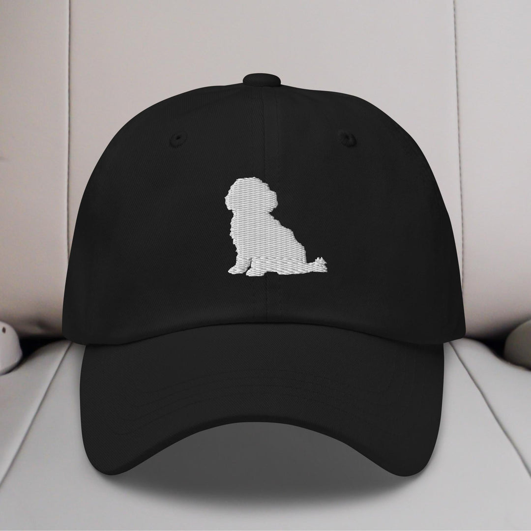 Maltipoo Silhouette Embroidered Hat