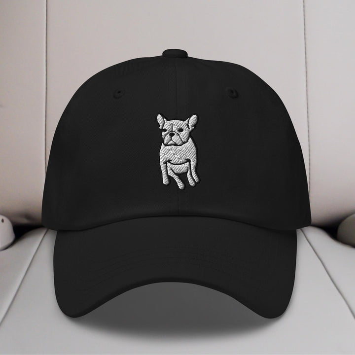 Frenchie Sit Embroidered Hat