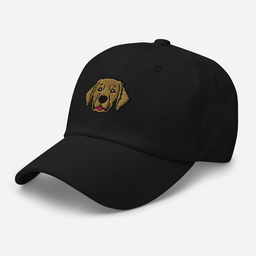 Golden Retriever Head Embroidered Hat