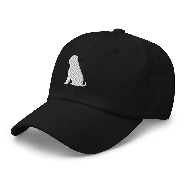 Mastiff Silhouette Embroidered Hat