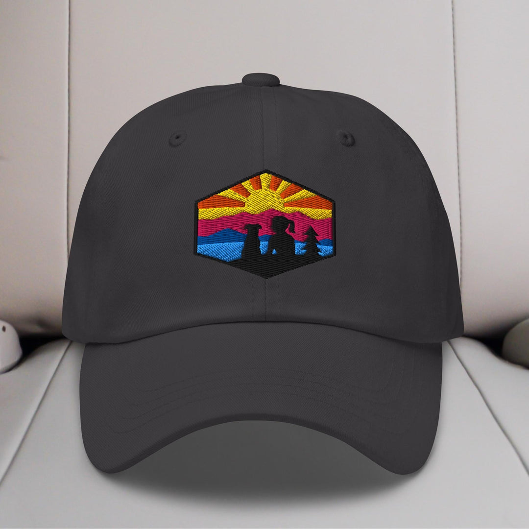Just a Girl & Her Dog Embroidered Hat