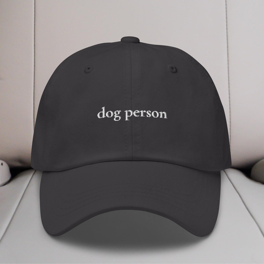 Dog Person Embroidered Hat