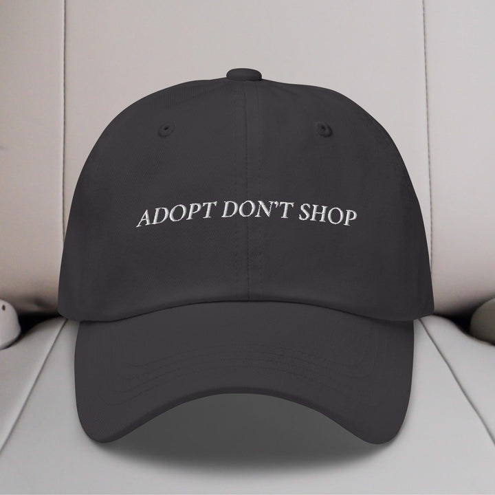 Adopt Don't Shop Embroidered Hat