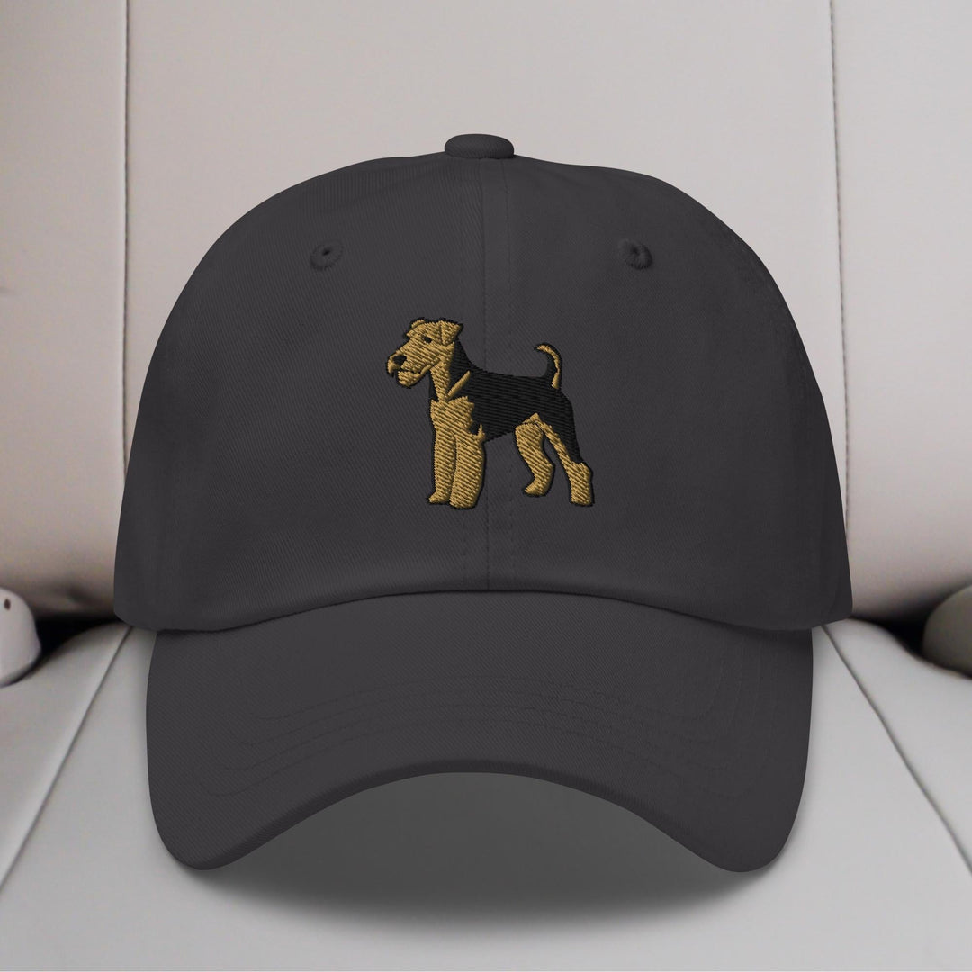 Airedale Terrier Embroidered Hat