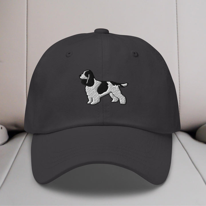 English Cocker Spaniel Embroidered Hat