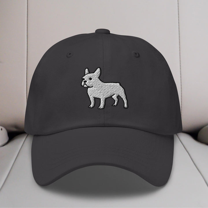 French Bulldog (White) Embroidered Hat